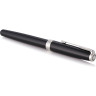Набор PARKER SONNET LAQBLACK CT роллер и шариковая ручка 2093259 CW2093259