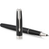 Набор PARKER SONNET LAQBLACK CT роллер и шариковая ручка 2093259 CW2093259