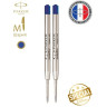 Стержень шариковый PARKER QUINKFLOW Z08 M 1мм синие чернила блистер (2шт) CW1950373